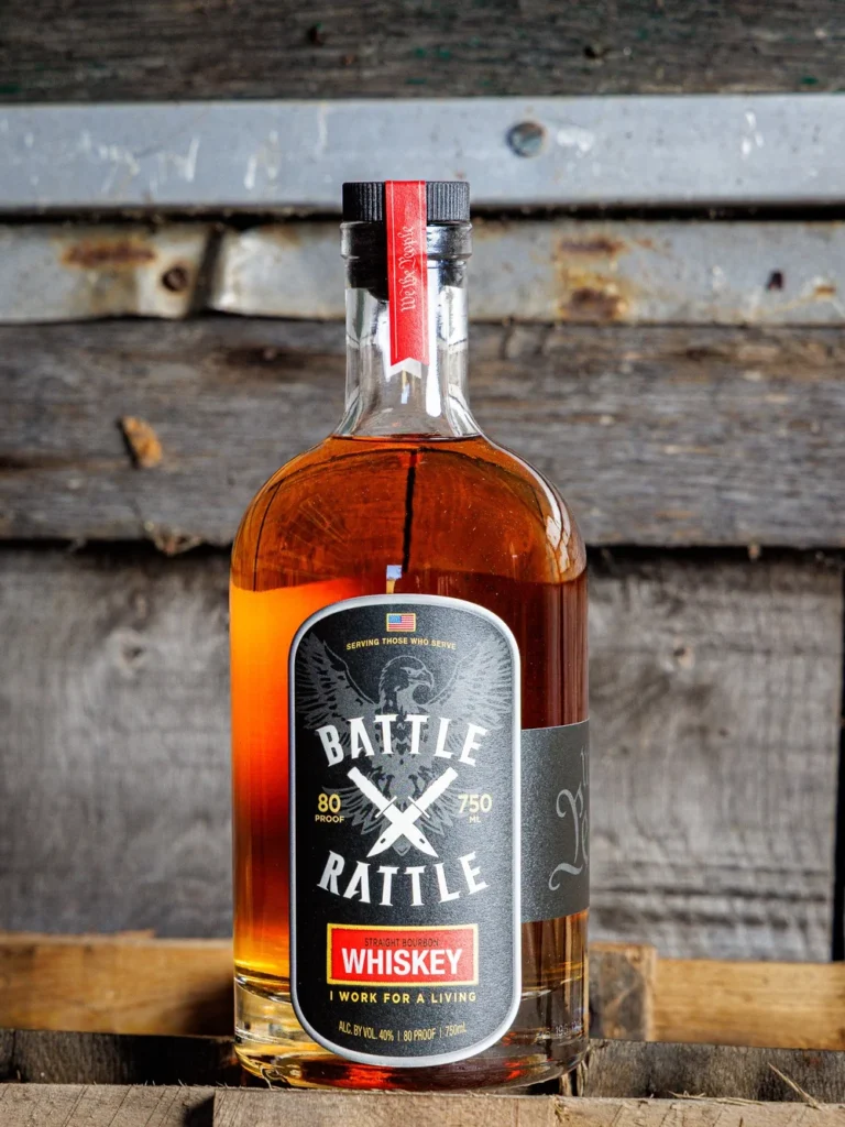 Battle Rattle Straight Bourbon Whiskey