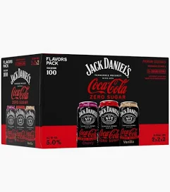 Jack Daniels Coke Zero Sugar
