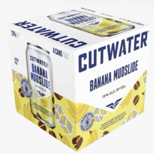 Cutwater Banana Mudslide 4pk 12 oz. can
