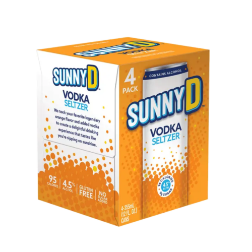 Sunny D Vodka Seltzer