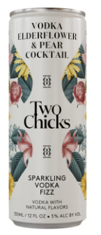 Two Chicks Vodka Fizz 4 pack 355ml
