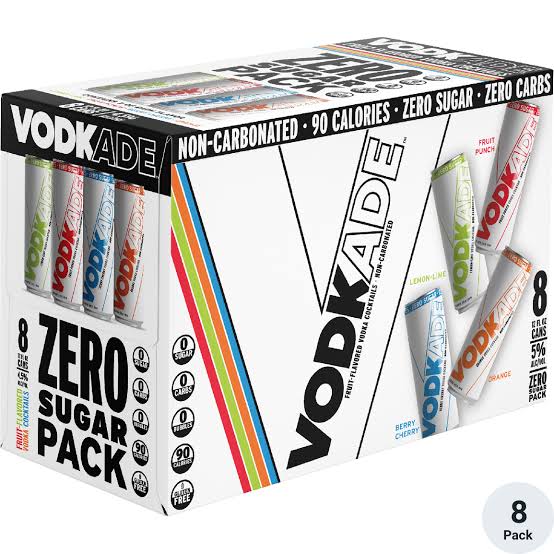 Vodkade Sugar Free Variety 8pack