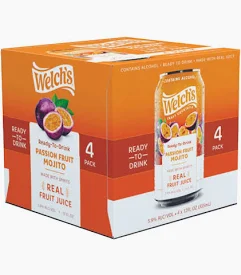 Welch's Passion Fruit Mojito 4pk