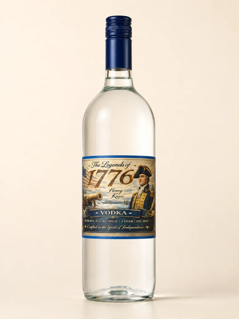 The Legends of 1776 Vodka 1L