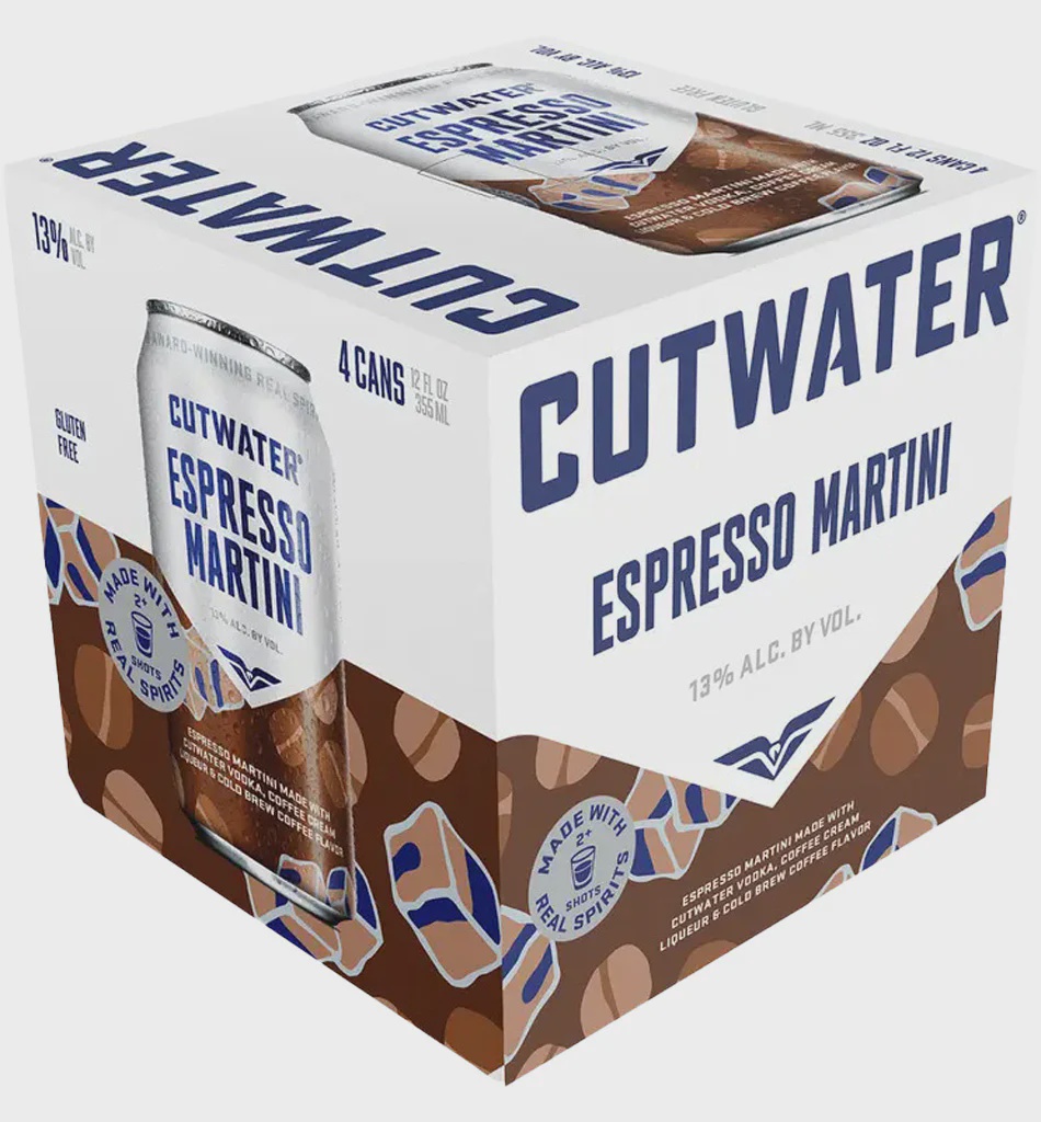 Cutwater Espresso Martini 355ml 4 pack