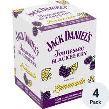 Jack Daniels Blackberry Lemonade Cans 4pk