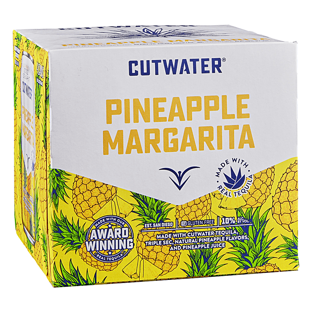 Cutwater Pineapple Margarita 12oz 4 pack