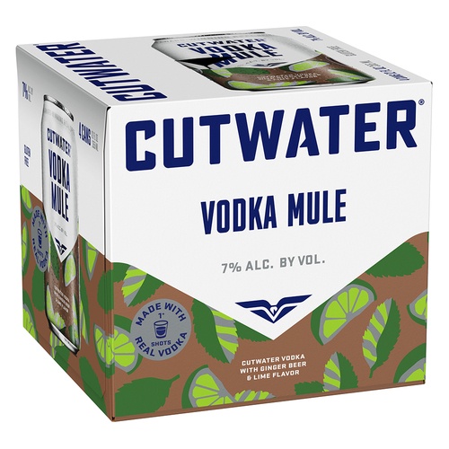 Cutwater Vodka Mule 12oz 4 pack