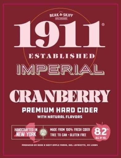 1911 Imperial Cranberry Cider 355ml 4 Pack