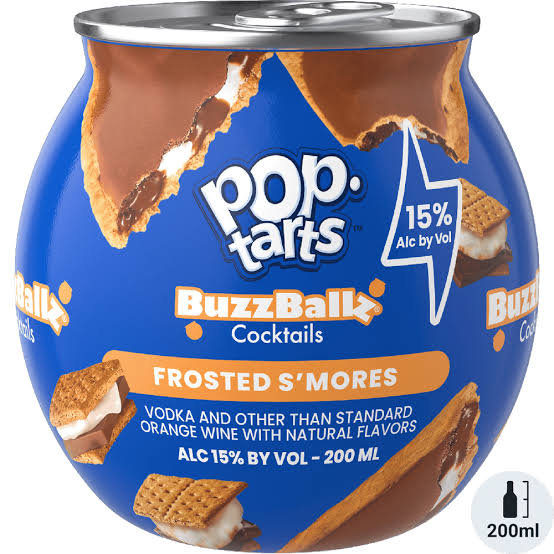 Buzzballz Pop Tarts Frosted S'mores 200ml