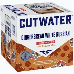 Cutwater Gingerbread White Russian 355ml 4 pack