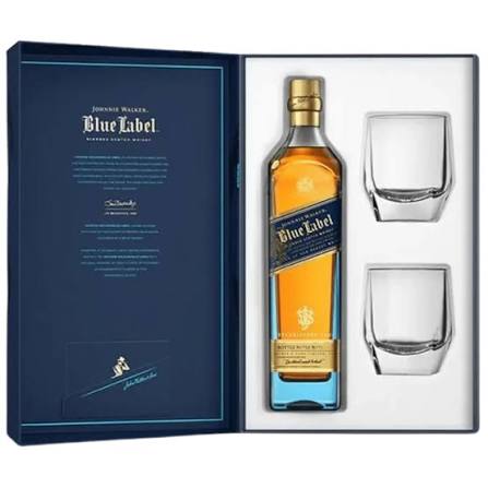 Johnnie Walker Blue Label Crystal Glass Gift Set 750ml