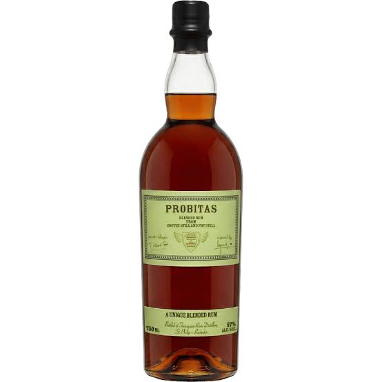 Foursquare Probitas Green Label Coffey still and Pot Still Rum 750ml